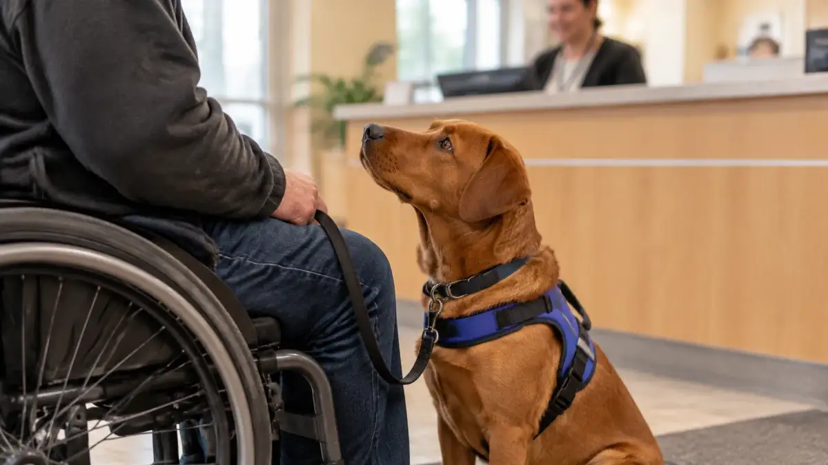 Can a Business Ask for Proof of a Service Dog in Canada? — article cover for dog training guidance in Nova Scotia and British Columbia