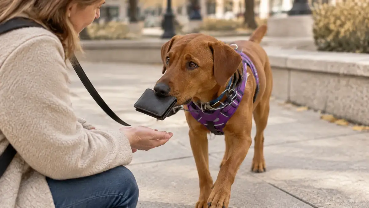 What Tasks Can a Service Dog Be Trained to Perform? — article cover for dog training guidance in Nova Scotia and British Columbia